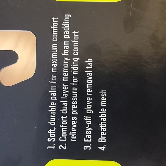 Deluxe bike glove. Size L. - Picture 3 of 4